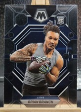 BRIAN BRANCH RC 2023 Panini Mosaic Football #287 ROOKIE CARD Detroit Lions