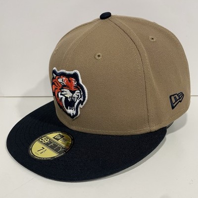 Tigres De Quintana Roo New Era 59FIFTY Hat Cap LMB Away Fitted Size 7 5/8 Khaki