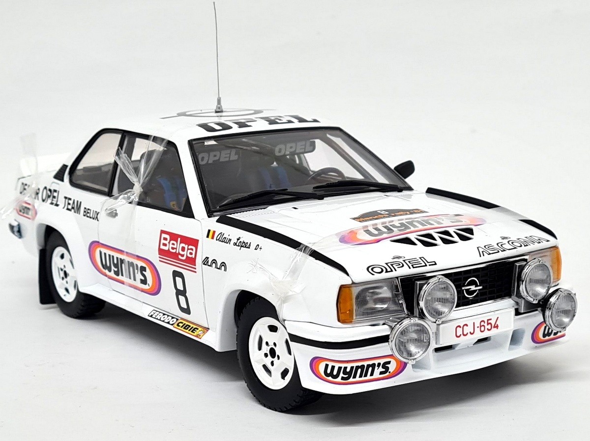 Sunstar 1/18 Opel Ascona 400 2nd Bianchi Rally 1981 Colsoul #8 Diecast Model Car