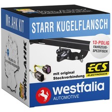 Westfalia Anhängerkupplung starr für Ford Ranger IV ab 22 mit 13polig spezi.