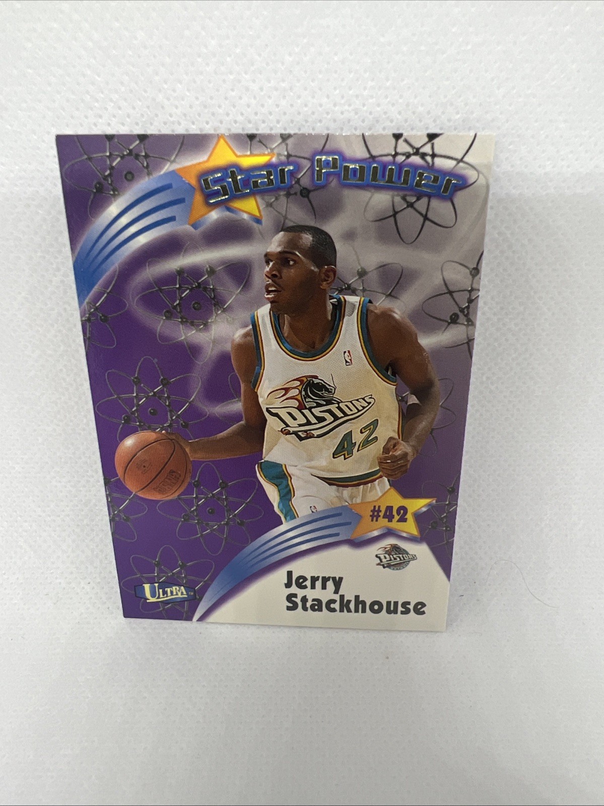 1997-98 Ultra Star Power Jerry Stackhouse Detroit Pistons #20SP