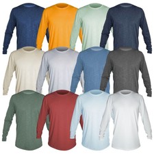 ANETIK Mens S-3XL Low Pro Tech DriFIT Long Sleeve T-Shirt Performance Tee UPF 30