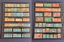 US STAMPS SC# R1-R155 Lot of (66) Different 1st-3rd Issue Revenue Stamps USED