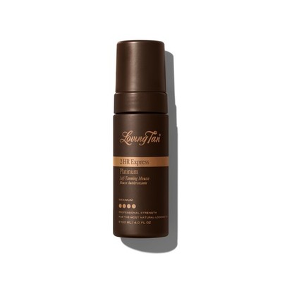 Platinum 2HR Express Self Tanning Mousse, Darkest Shade Yet -Streak Free, Pro...