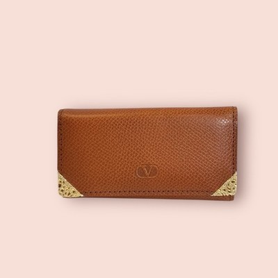 VALENTINO GARAVANI Vintage Luxury Designer Leather Small Key