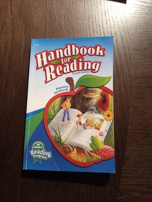 abeka 1st - 3rd grade handbook for reading phonics textbook no writing or highli