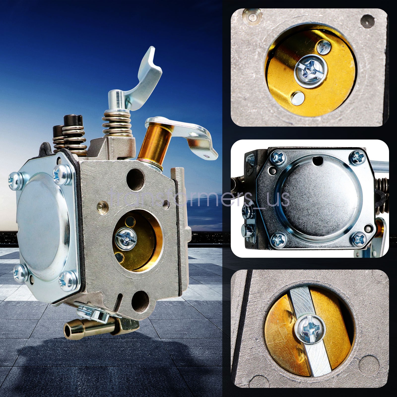 For Honda 16100-ZDJ-842 Engine Carburetor (Hda-332) GXR120RT RAMMER FLOATLESS