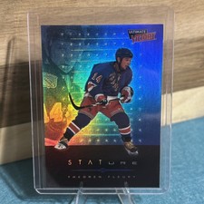1999-00 Upper Deck Ultimate Victory Stature Theoren Fleury New York Rangers 🔥