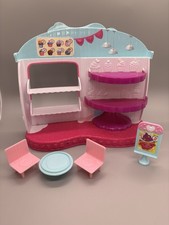 Shopkins Cupcake Queen Cafe Food Fair Playset Incomplete
