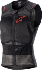 Alpinestars 6508123-009-L Nucleon Flex Pro Protection Vest Large Black/Red