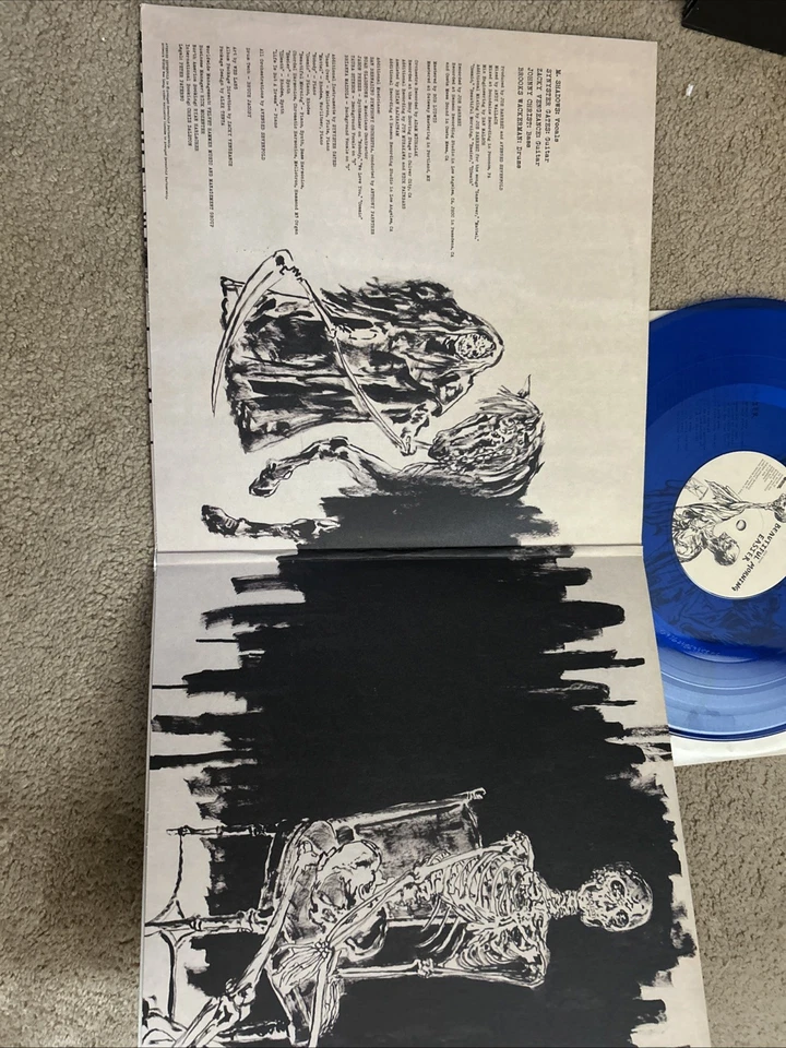 Avenged Sevenfold Life Is But A Dream Aqua Blue Vinyl LP 1/1000 Exc condition Foto 2 de 3