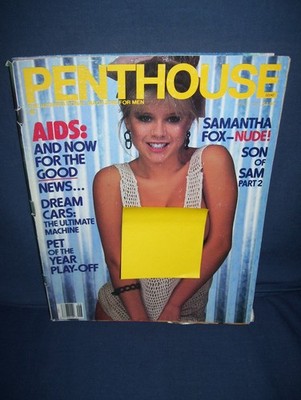 Penthouse Magazine June 1987 Vol. 18 #10 Samantha Fox Includes Centerfold