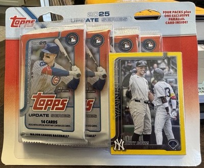 Aaron Judge showing: Topps 2025 Baseball Update 4-Pack, Plus Parallel, CVS