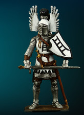 Italy knight Tin Soldiers Figurines Miniatures 54mm 1/32 Painted