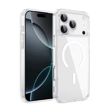 NEW TPU PC Semi-Transparent Magnetic Back Cover iPhone 17Pro/ Pro Max/17 Air/17