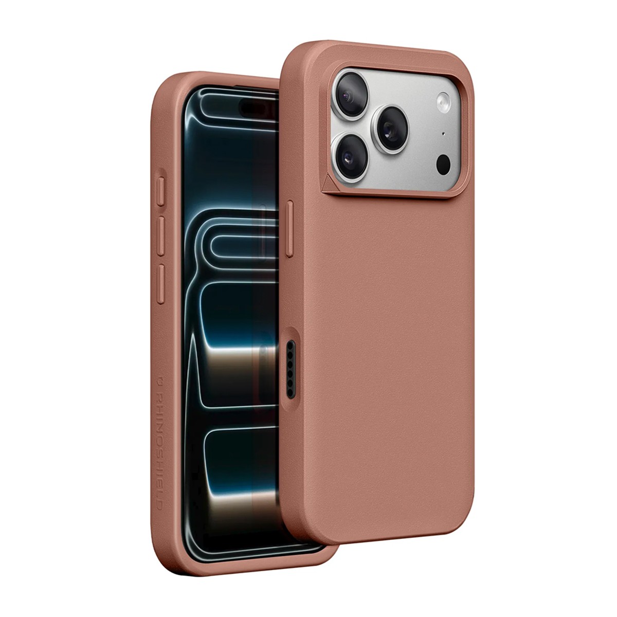 Coque iPhone 17 Pro SolidX Rose : protégez votre smartphone contre les bris d'écran