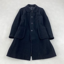 tricot COMME des GAR ONS Rever Coat, Rounded Collar, W4689