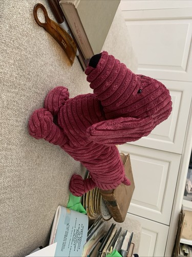 Jellycat London CordyRoy Dackel lila Plüsch 17 Zoll Weiner Hund