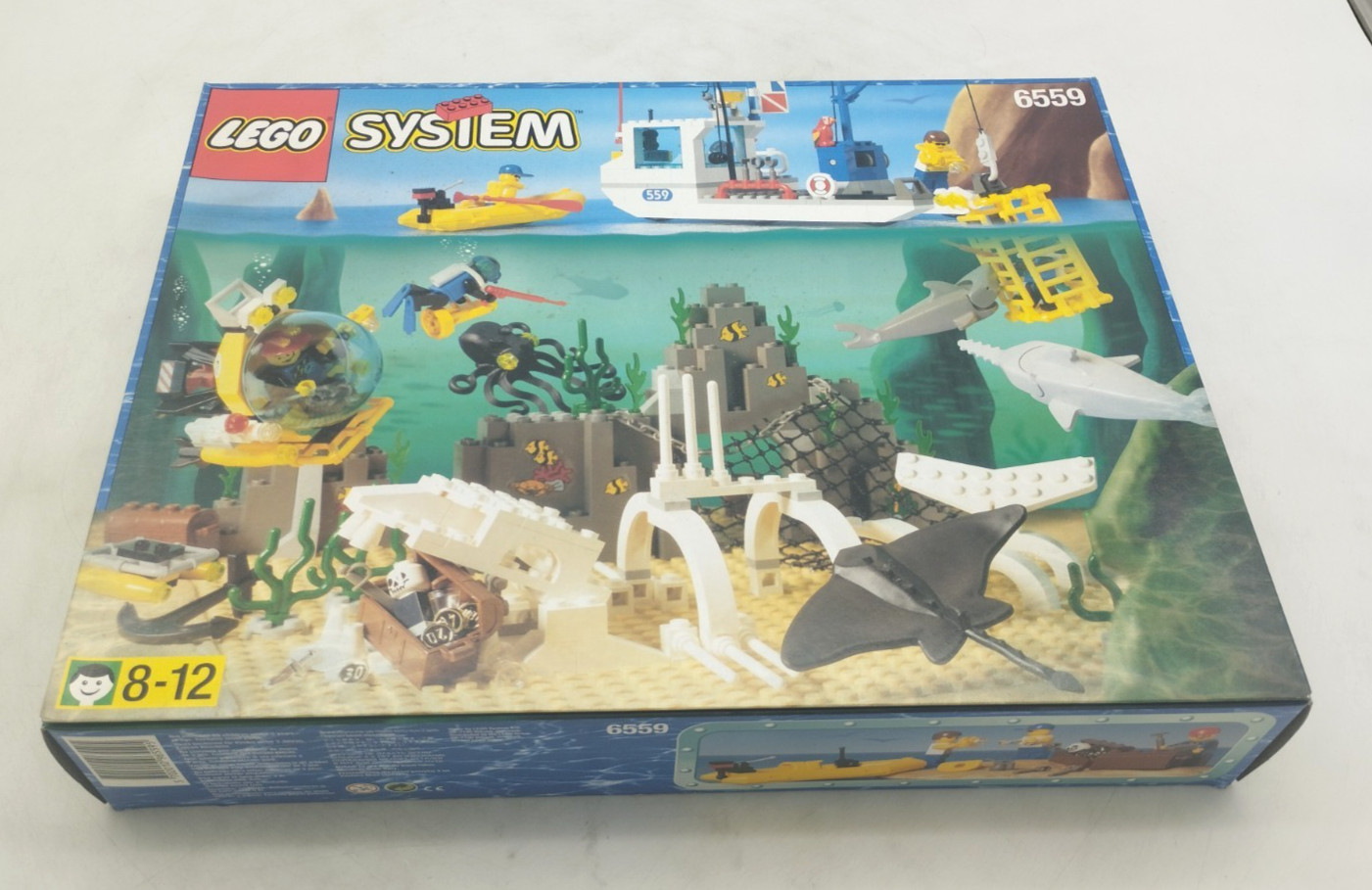 LEGO 6559 Deep Sea Bounty MIB Sealed Bags NEW Vintage Town 90s Divers Original Box EOL