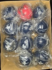 Ten Blue 10oz And One Red 8oz Weighted Baseballs By Throw Pro Nib