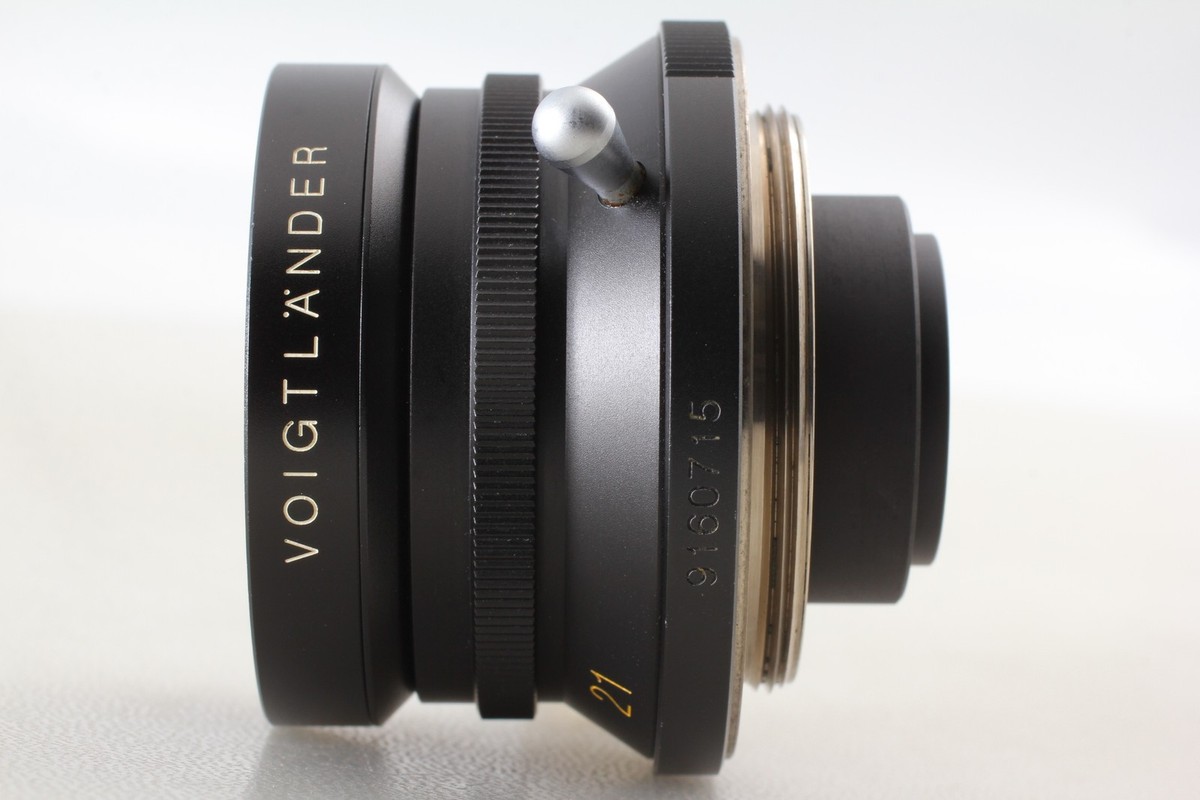MINT] Voigtlander COLOR SKOPAR 21mm F4 MC Black Lens L39 LTM From