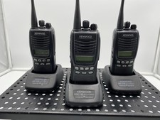 Lot of 3 Kenwood TK-3312-1 UHF Analog Portable w/ charger