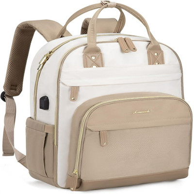 17 Zoll Laptopfach | Shulrucksack Mädchen | Handgepäck mit Schutz