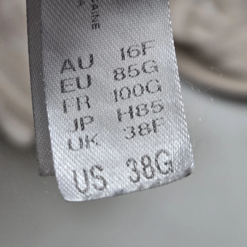 Sujetador Wacoal Mujer 38G Beige Minimizador Correa Con Aros Ajustable Foto 4 de 4