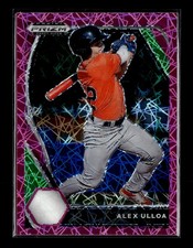 2021 Panini Prizm Draft Picks #PDP117 Alex Ulloa Pink Velocity Prizm