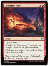 Magic - Cathartic Pyre Commander: Lorwyn Eclipsed [ECC - 90] NM Uncommon