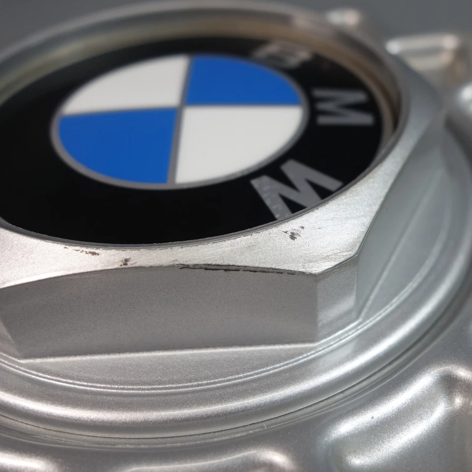 Tapacubos tapacubos 151 mm plateado OEM 84-93 BMW E30 serie 3 BBS 14" estilo 5 ruedas Foto 3 de 4