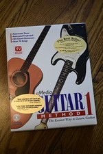 Guitar Method 1 eMedia CIB Learn to Play Guitar Windows 95