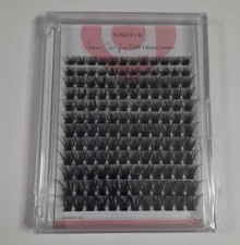 DIY Lash Clusters Wispy Volume Individual False Eyelashes New Sealed Case