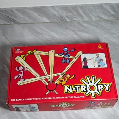 N-TROPY Tadpole Games Vintage Wooden Balance Strategy Game - 2004 - Rare BNIB