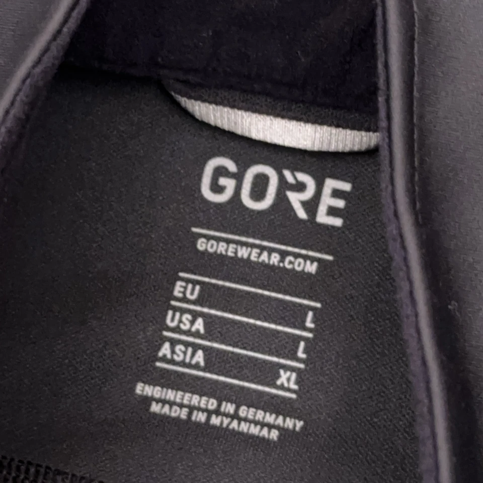 Chaleco Gore Windstopper Para Mujer Grande Negro Cremallera Completa Ropa para Bicicleta Ciclismo Elástico Foto 2 de 4