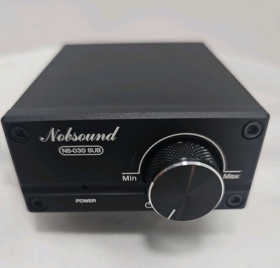 NS-03G 100W Subwoofer Amplifier - Perfect for Passive Speakers and Desktop.