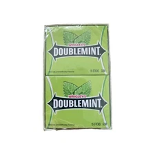 Wrigley's Doublemint Gum 10 Fifteen Stick Packages (150 Sticks Total) New Sealed