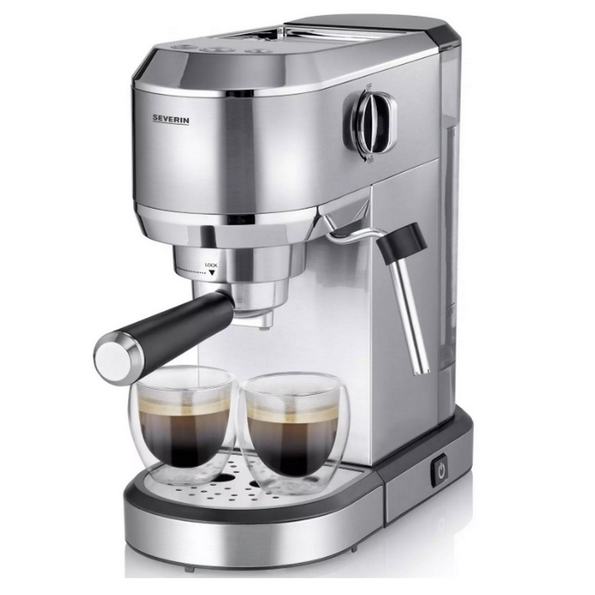 Expresso trop amer ? Découvrez la machine 20 bars Severin KA5997 gris