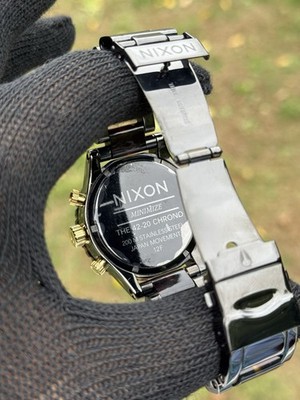 Nixon Minimize 42-20 Chrono Tortoiseshell chronograph women's