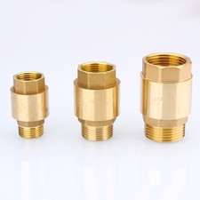 Brass Check Valve with Threaded Connections for Reliable Backflow Prevention