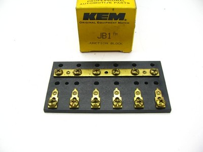 Kemparts JB1 UNIVERSAL Junction Block Fuse Box Block 6-way 6 Terminal