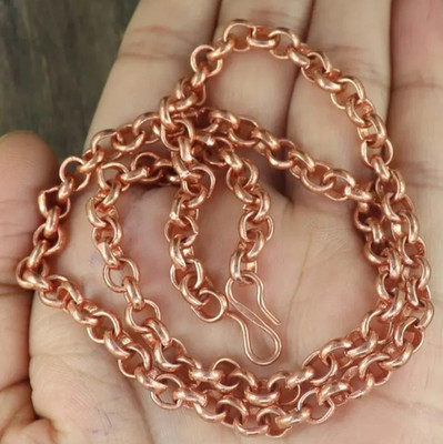 22 inch Pure Copper CABLE Chain Necklace, Healing Copper Jewelry, Spiritual
