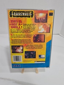 🔥 Fahrenheit (Sega 32X CD, 1995) CIB w/ Manual & Reg Card + Foam Insert TESTED