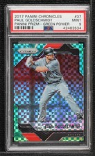 2017 Panini Chronicles Green Power Prizm 40/49 Paul Goldschmidt PSA 9 MINT tj0