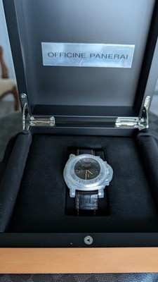 panerai watch for men luminor due GMT & 72 hrs reserve Limited edition (25/1000)