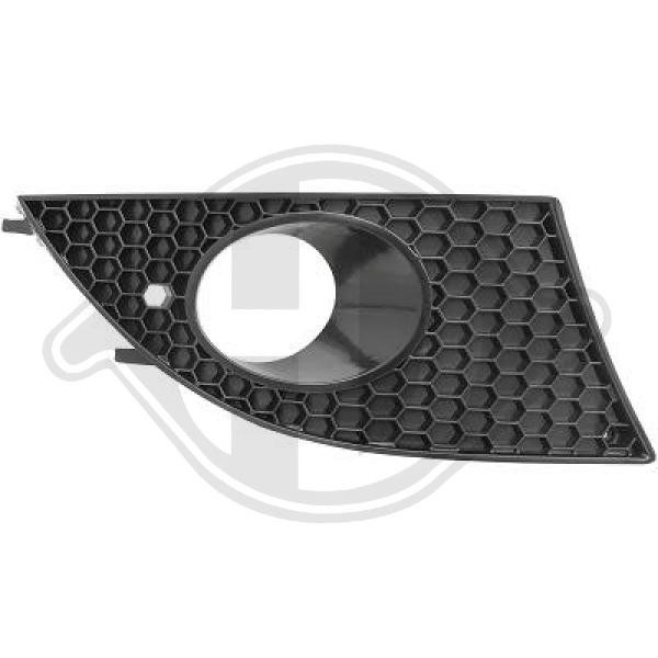 Diederichs LüFtungsgitter StoßFäNger Vorne Rechts FüR Seat Leon Altea XL 7495048-image