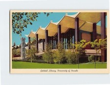 Postcard Getchell Library University of Nevada Reno Nevada USA North America