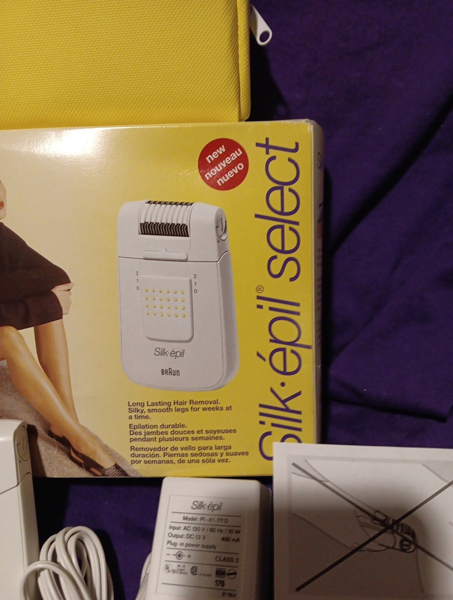 Braun Silk Epil Select Compact Hair Removal Corded Epilator +