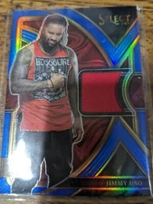 2023 Panini WWE Select Patch Jimmy Uso No. SW-JMU 34/49
