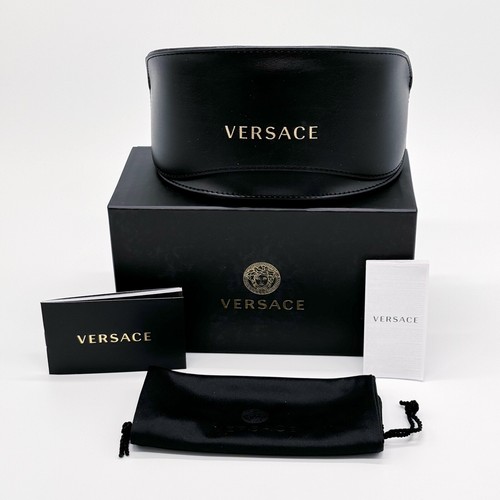 NEW VERSACE MOD 2268 1000/3H SHIELD VE2268 10003H UNISEX SUNGLASSES - Picture 12 of 12